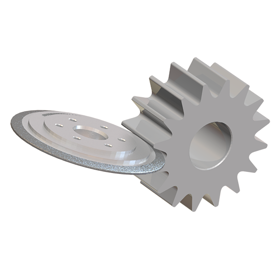 Gear Grinding - Electroplated CBN Wheels